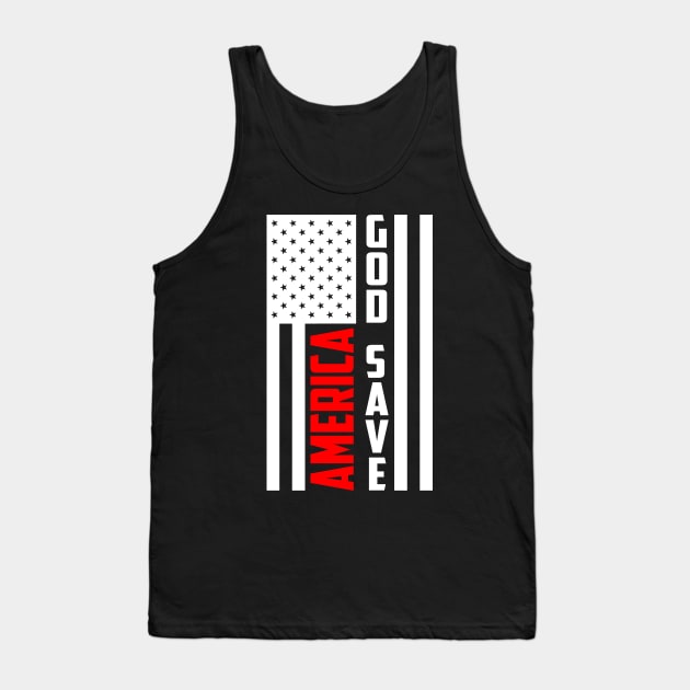 GOD save america Tank Top by archila